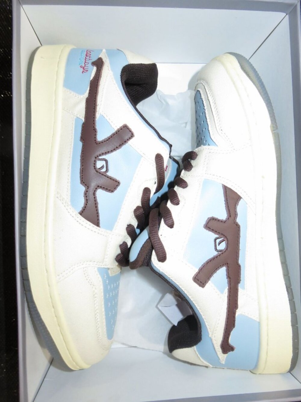 Lost Boys Dunks Tony Lows V3 Low Top Leather Trainers size 10.5 Limited Edition